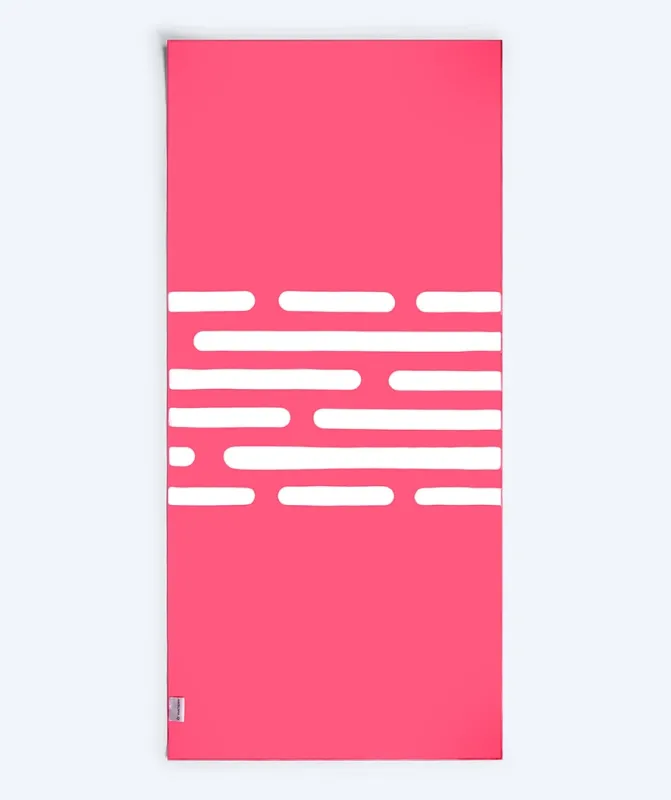 Watery microfiber håndklæde (160 x 80 cm) - Eco Nebraska - Pinky - Håndklæder