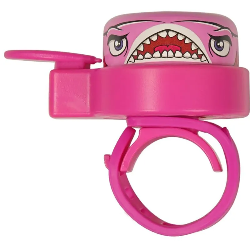 Crazy Safety Shark, ringeklokke, pink