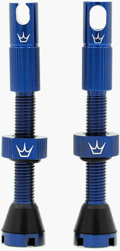 Peaty's x ChrisKing Tubeless  Valves 42mm - Navy