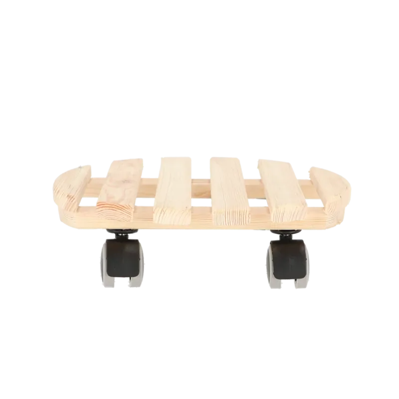 Esschert Design - Planterullevogn Natural Ø29cm, indendørs