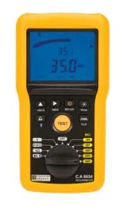 CA 6534 Isolationstester KAT IV - 10, 25, 100, 250, 500V m. fjernbetjeningsprobe
