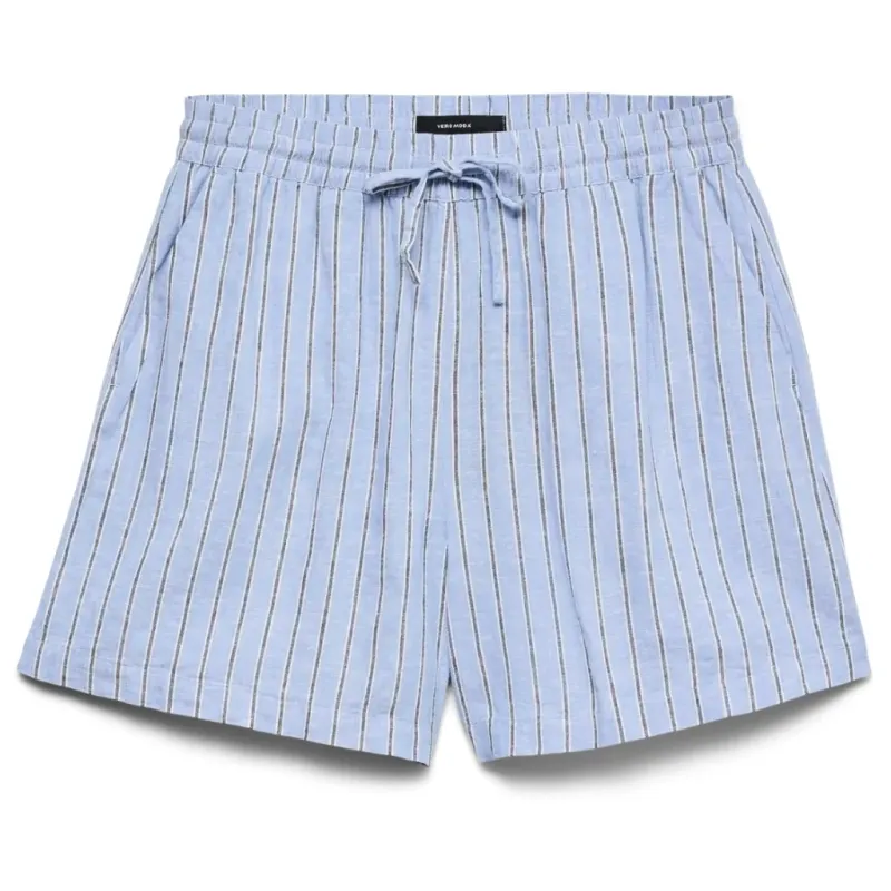 VERO MODA dame shorts VMLINN - Cornflower Blue LIVA Navy Blazer