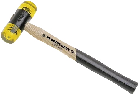 Plastikhammer askeskaft 22 mm