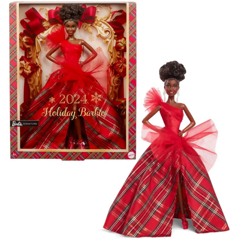 Barbie Signature Holiday Mørk Dukke