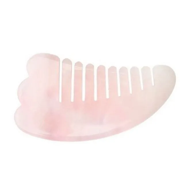 A Pure Mind - Hair Massage Gua Sha Rosa Kvarts