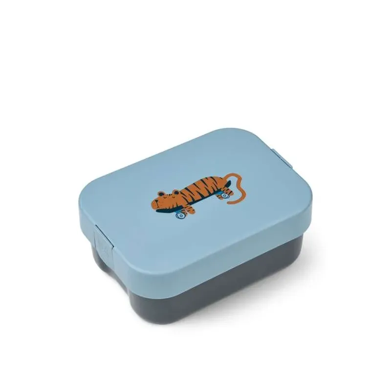 Liewood Kamil Madkasse - Tiger/Beach Blue