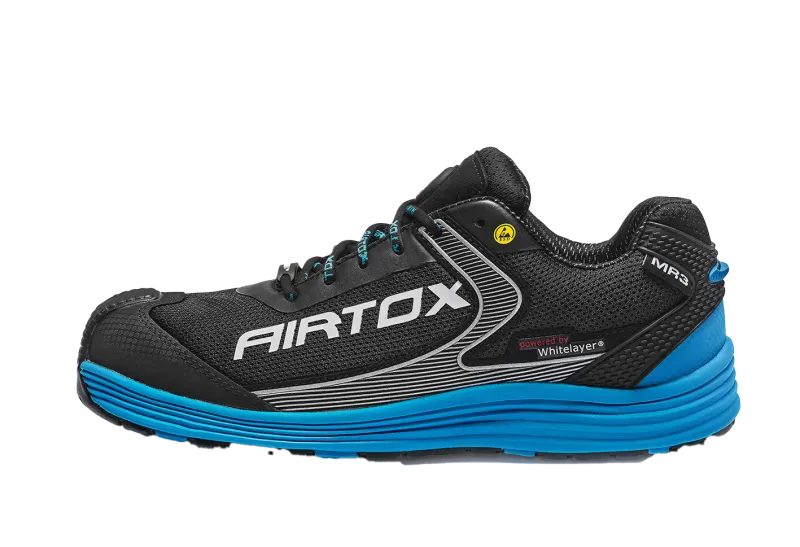 Sko S1P AIRTOX MR3 ESD, med snøreluk, str. 40