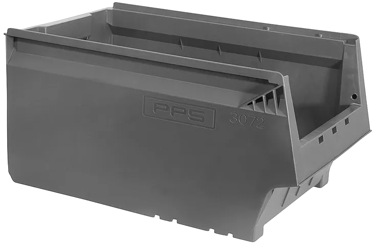PPS 3072 plukkekasse grå 500×310×250mm 38,7ltr