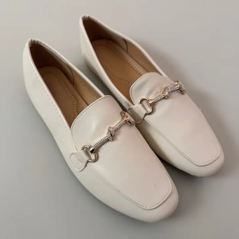 Madeline dame loafers H8-562 - Beige