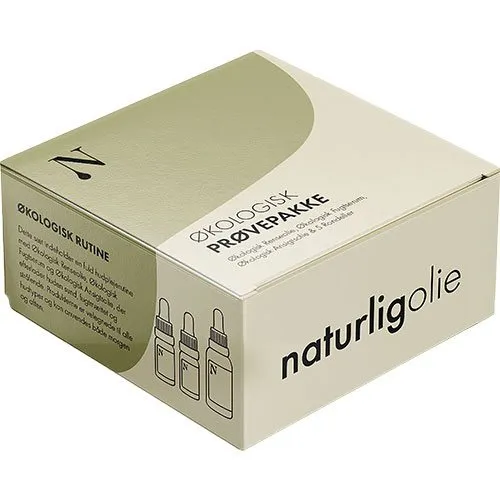 Naturlig Olie økologisk prøvepakke