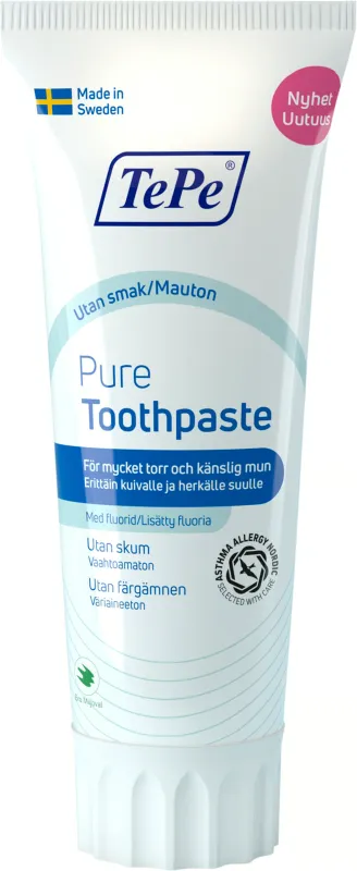 TePe Pure Toothpaste Unflavoured (75 ml)
