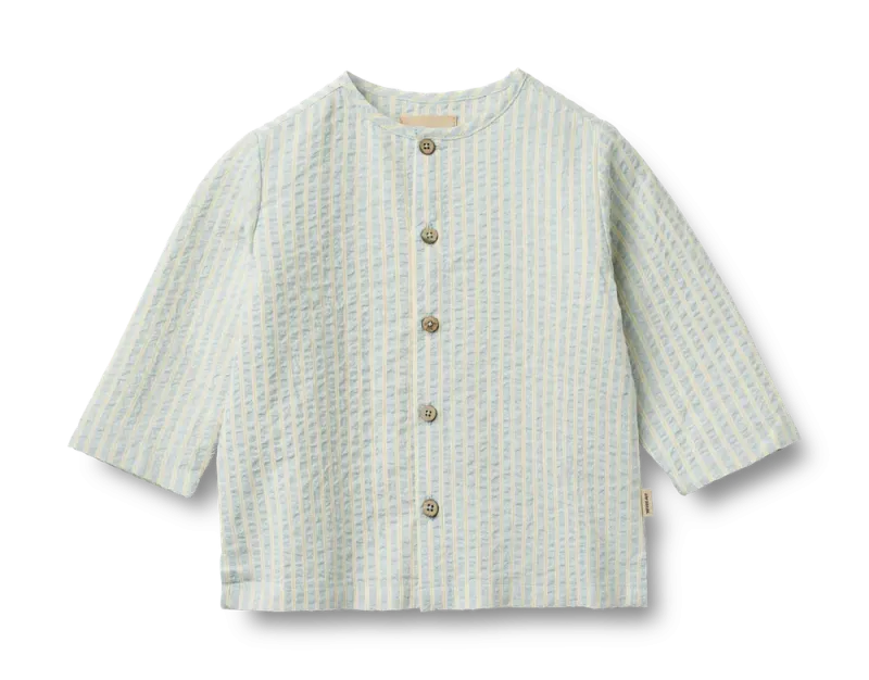 Shelby Skjorte - Summer sky stripe - 74