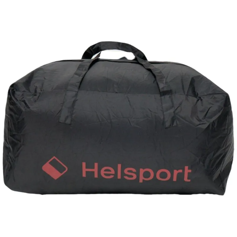 Helsport Pro Duffel 86L, Dark Shadow / Ruby Red, OS, taske, grå