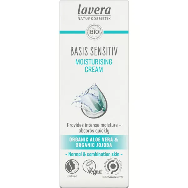 Lavera Basis Fugt. Creme Jojoba Olie og Aloe Vera (50 ml)