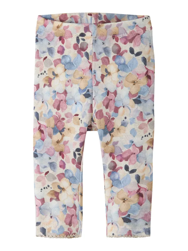 Name It Nadena - Legging - Peyote Melange Lilas - 50 cm