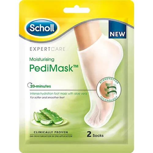 Scholl PediMask Aloe 2 socks - 1 pk.
