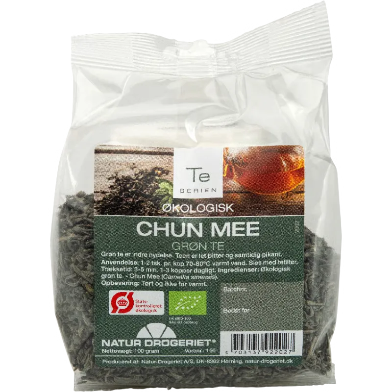 Natur Drogeriet Grøn Te Chun Mee Ø (100 g)