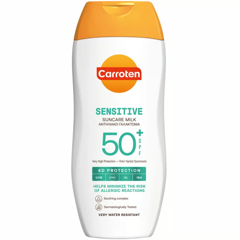 Carroten Sensitive Milk SPF 50+ (200 ml)