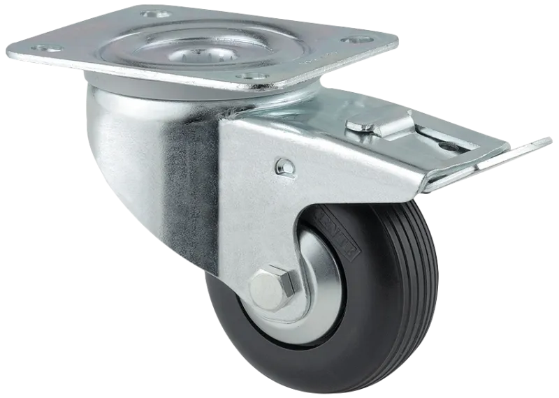 Drejehjul m/bremse 3477 UVH 080 P62