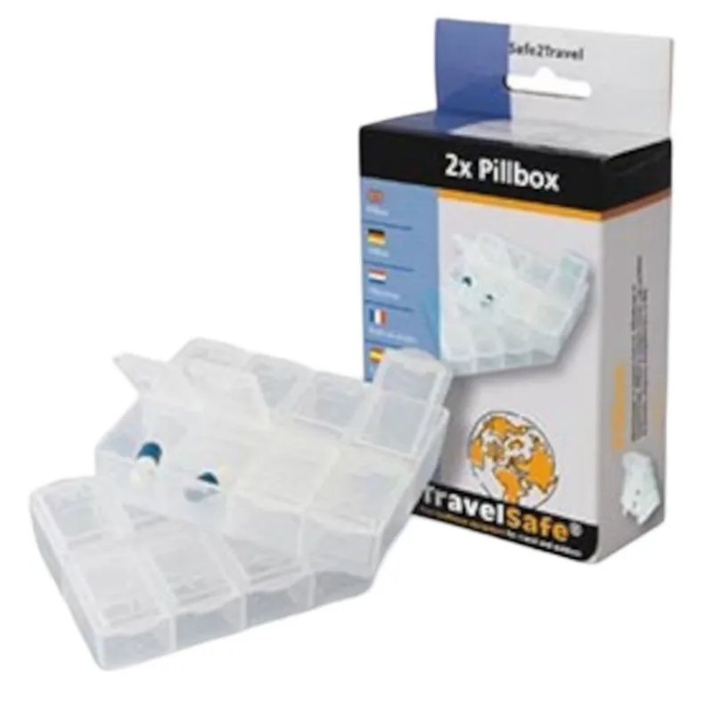 TravelSafe Pillekasse, 2 stk.