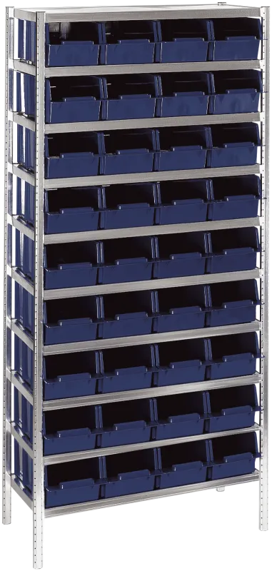 Reol 7-1600 2000×920×430 galv./blå