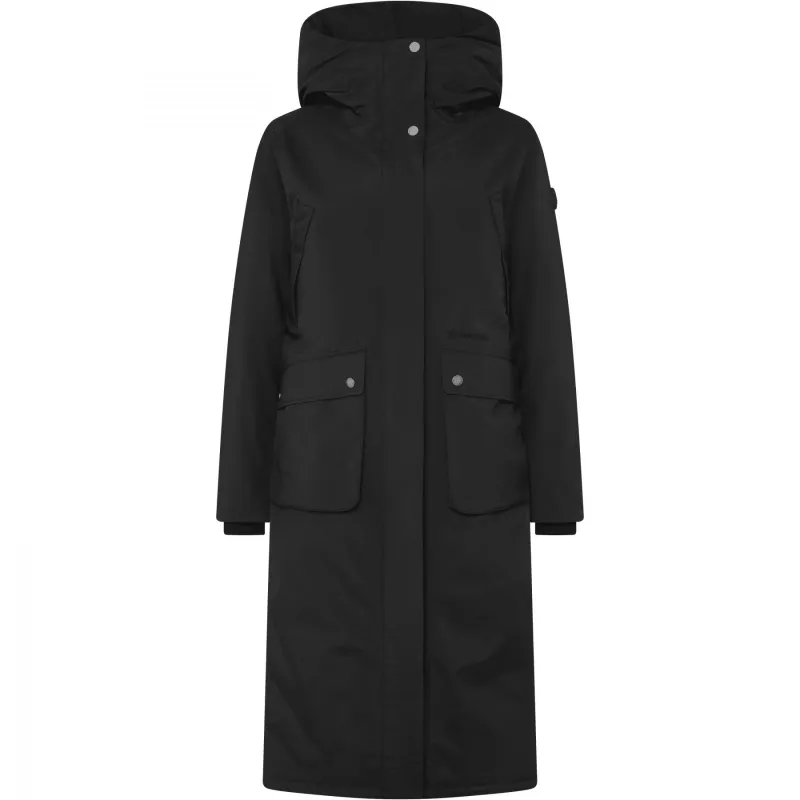 Didriksons Melody 2 Long, parka, dame, sort