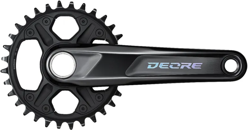 Shimano Deore Kranksæt 12speed - Sort - FC-M6120-1 32T 170mm
