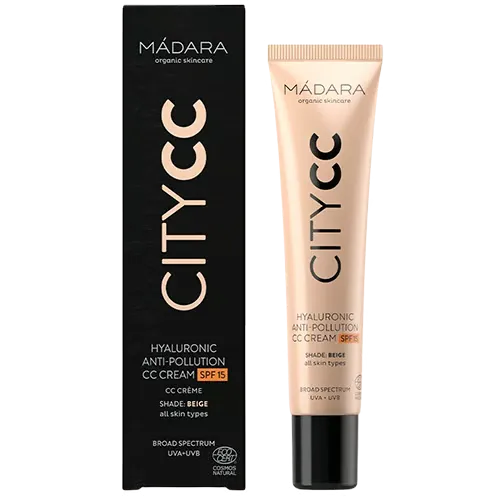 Madara Hyaluronic Anti-Pollution CC Cream SPF15 Beige (40 ml)