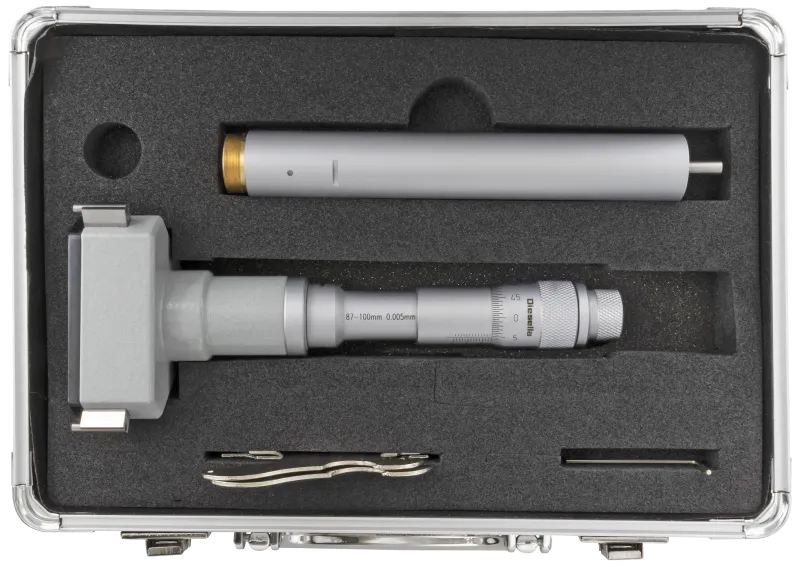 Indv. 3pkt mikrometer 87-100mm m/forl.+kontrolring