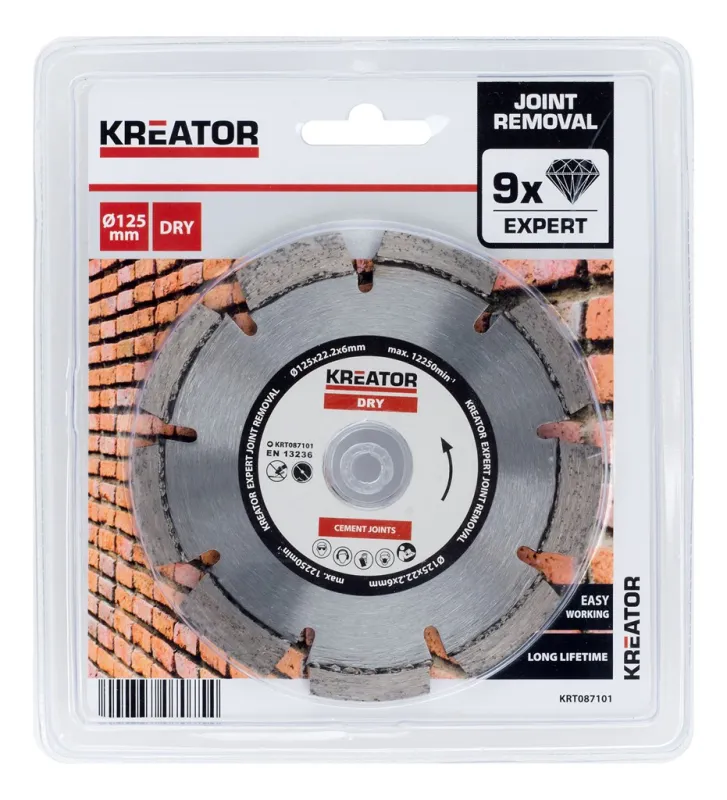 Diamant fræseklinger 125 x 6 mm EXPERT