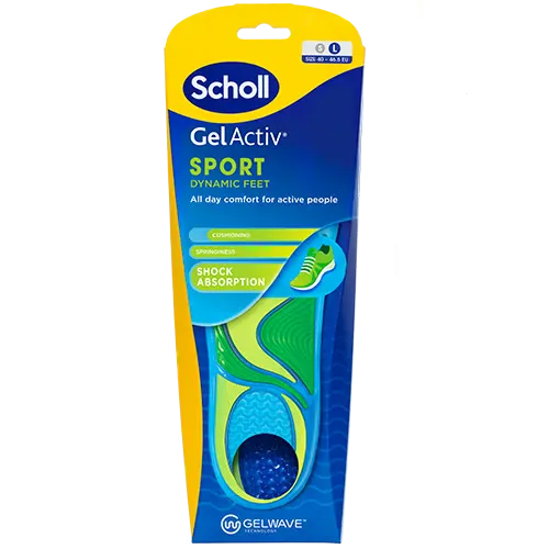 Scholl Gel Activ Insole Sport (L) (1 sæt)