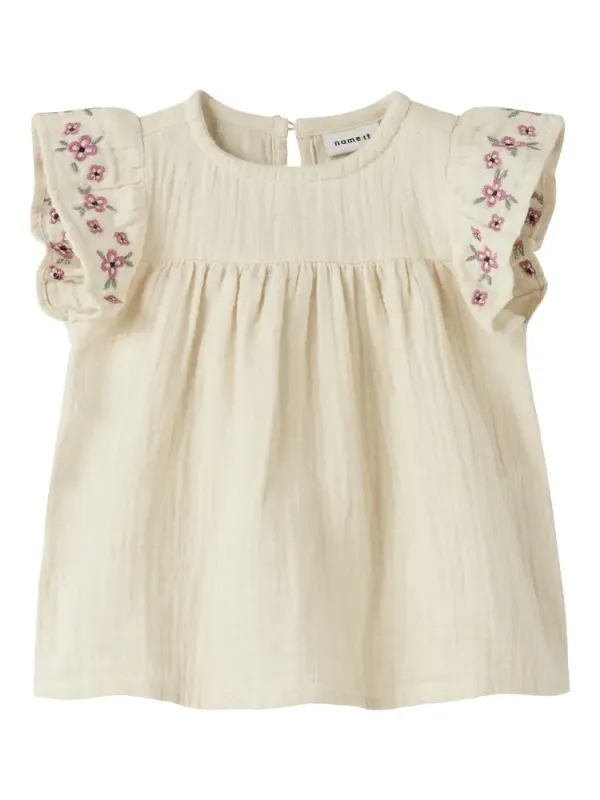 Himmas Bluse - Almond Milk - 86