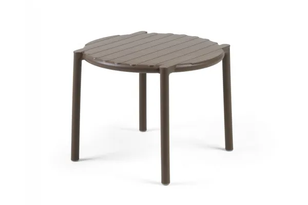 Nardi Doga Loungebord Ø50cm - Tabacco