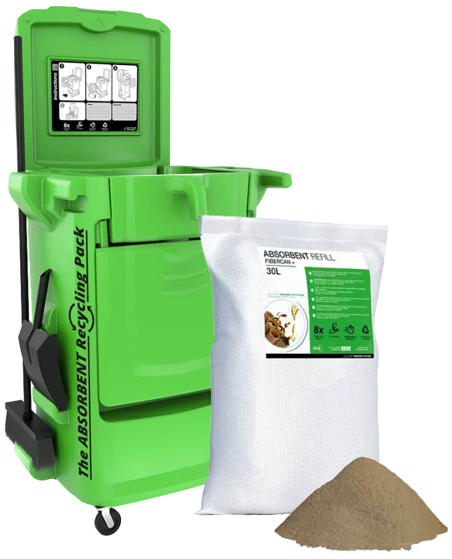 Toucan miljøstation inkl. 30 ltr absorbent