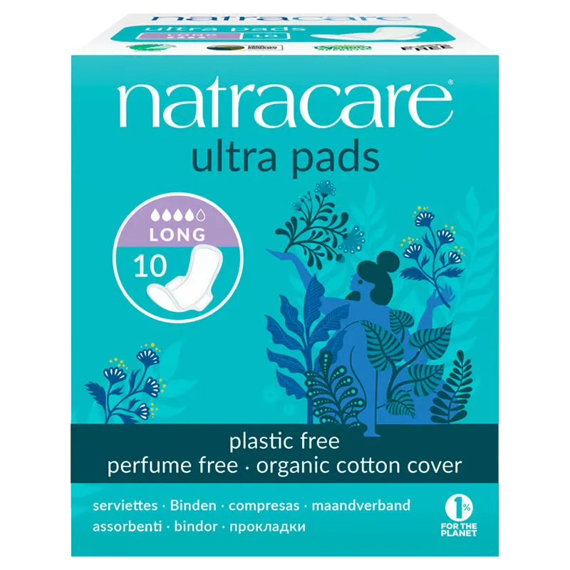 Natracare Ultra Bind m. Vinger Long Ø (10 Stk)