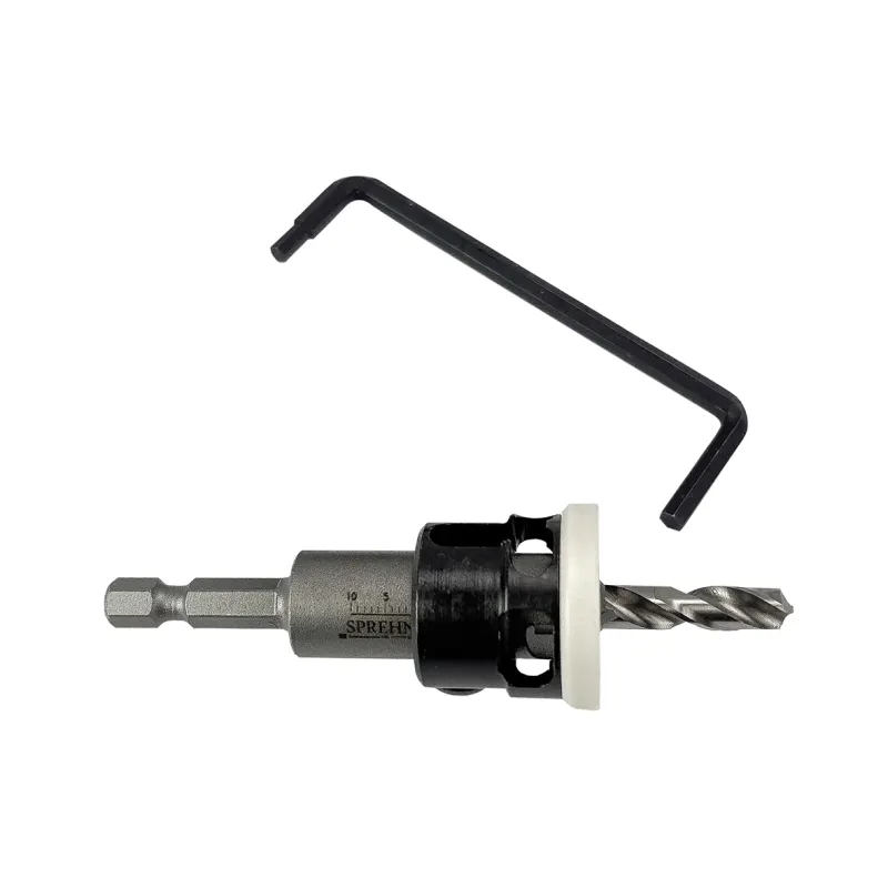 SPREHN forsænker 15mm 90° m/dybdestop + 4,5mm bor