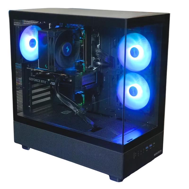 Top Fragger Pro Gaming Computer - Intel i5 - RTX 5060 - GEEKD.dk