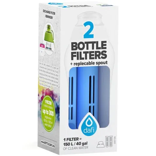 Refiller filterflaske Blå - 1 pk.