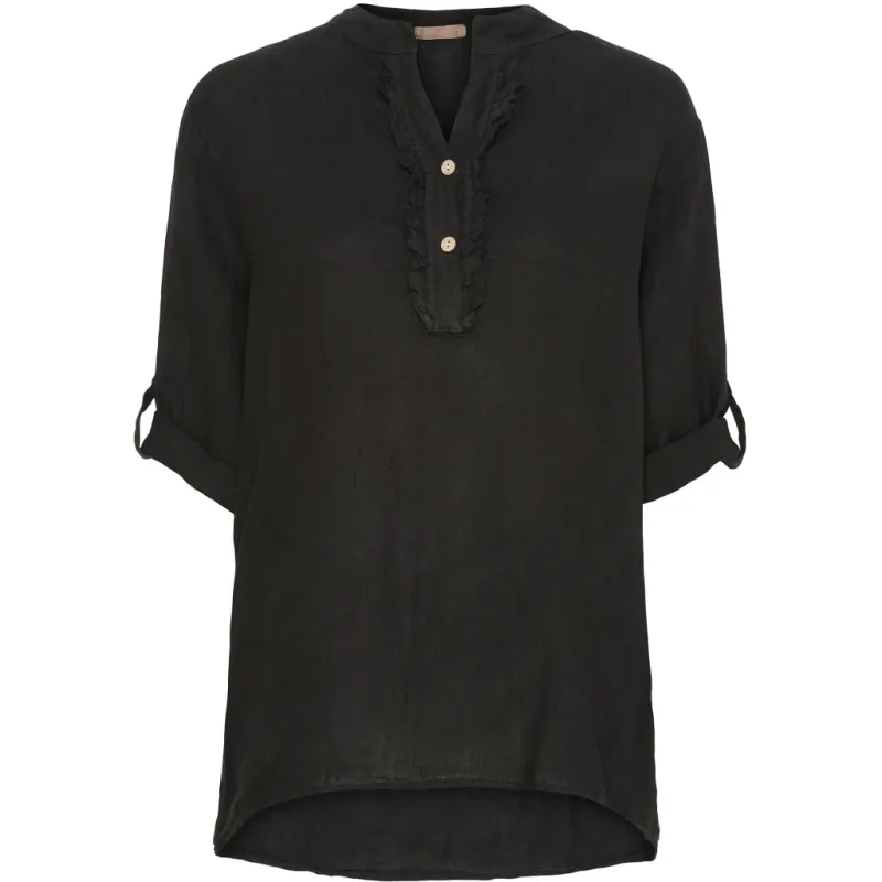 Marta Du Chateau dame skjorte 85137-1 - Black