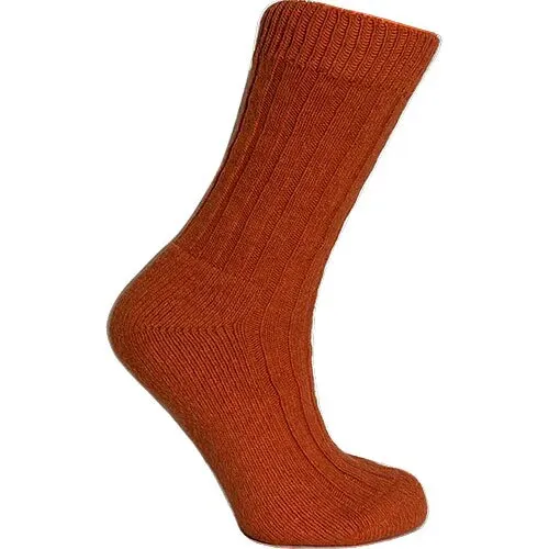 Merinostrømper Orange str. 43/46