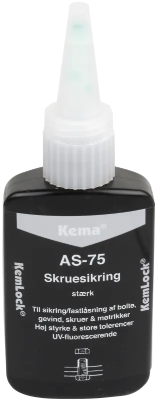 Kema skruesikring stærk AS-75 50ml