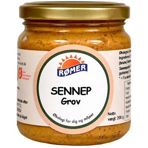 Rømer Sennep Grov Ø (200 g)