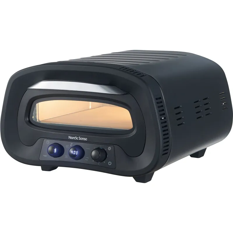 Nordic sense Pizzaovn elektrisk 1700 watt, sort