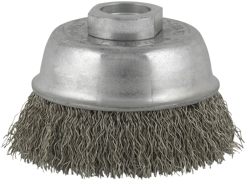 Kopstålbørste skrå 11TDW 60×16×M14 E0,3INOX