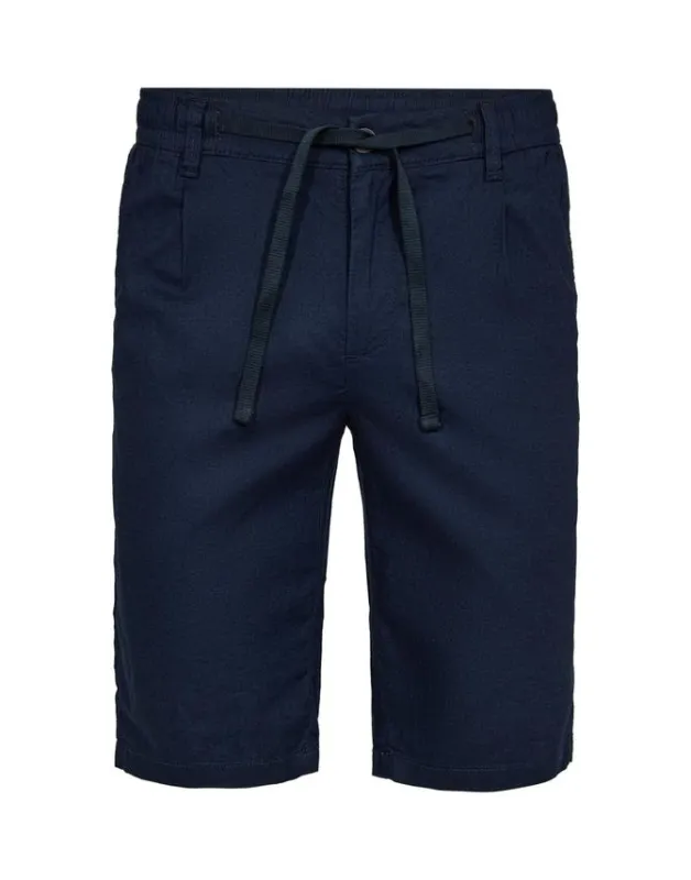 Mens linen shorts modern fit