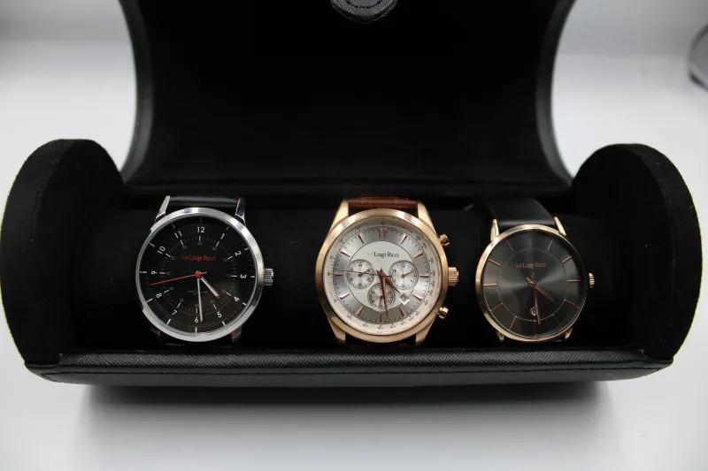 Luigi Ricci Mens Collector urpakke med 3 herreure
