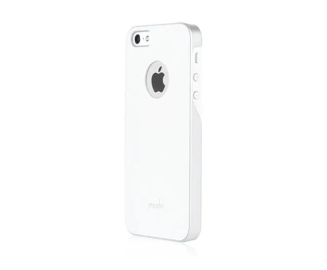 Moshi iGlaze 5 cover til iPhone 5/5S/SE. Hvid.