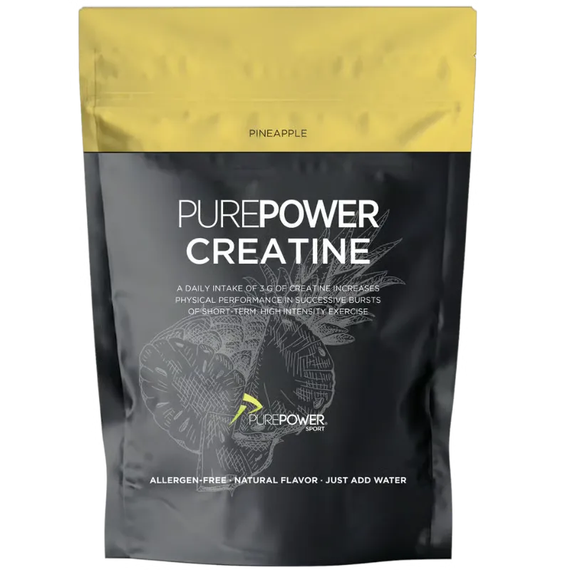 PurePower Kreatin m Ananas smag (300 g)