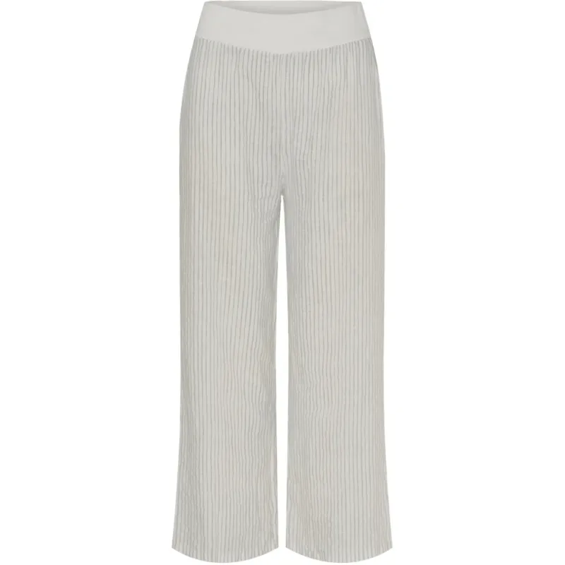 Marta Du Chateau dame bukser MdcAnette - Panna Grey Stripe