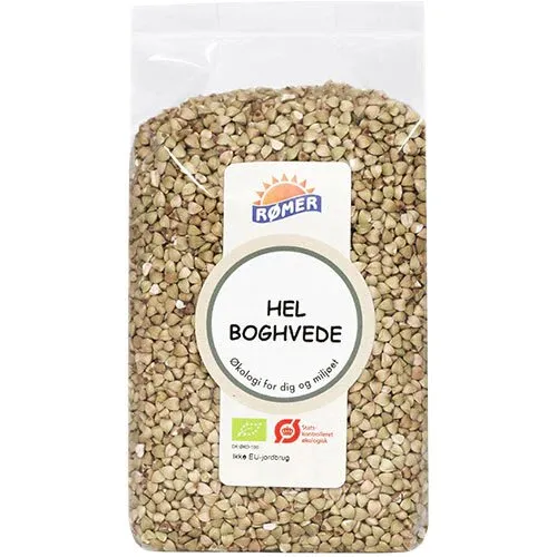 Boghvede hel Økologisk - 500 gram